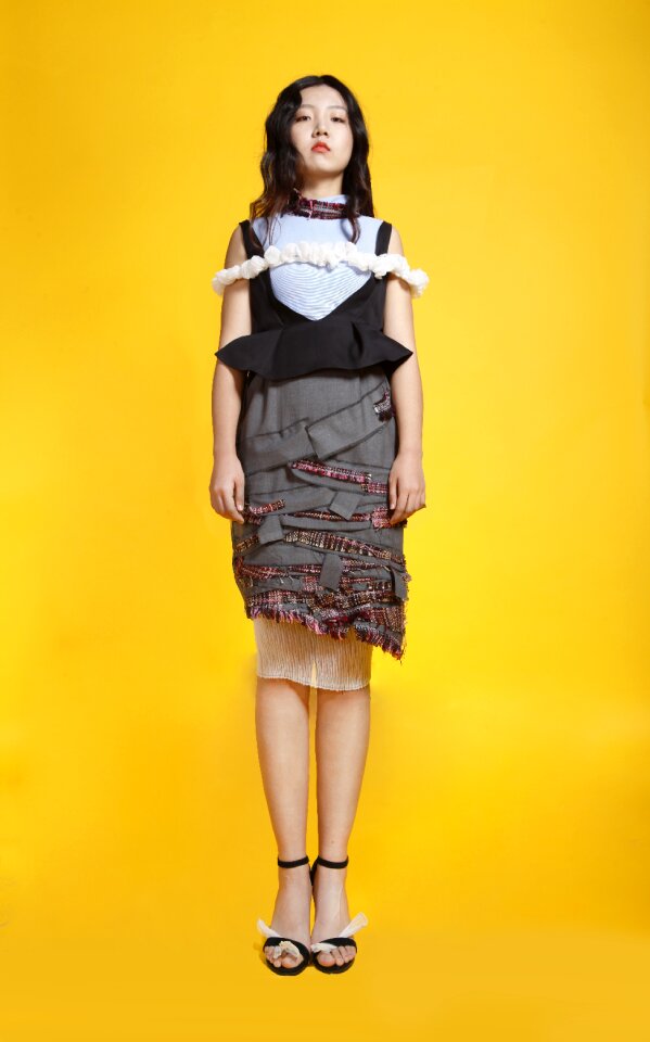 Studio model woman