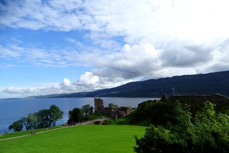 Ruin castle urquhart castle