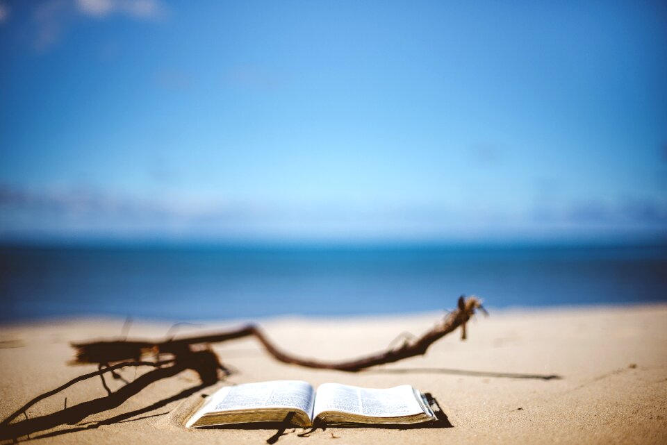 Vacation blur book pages
