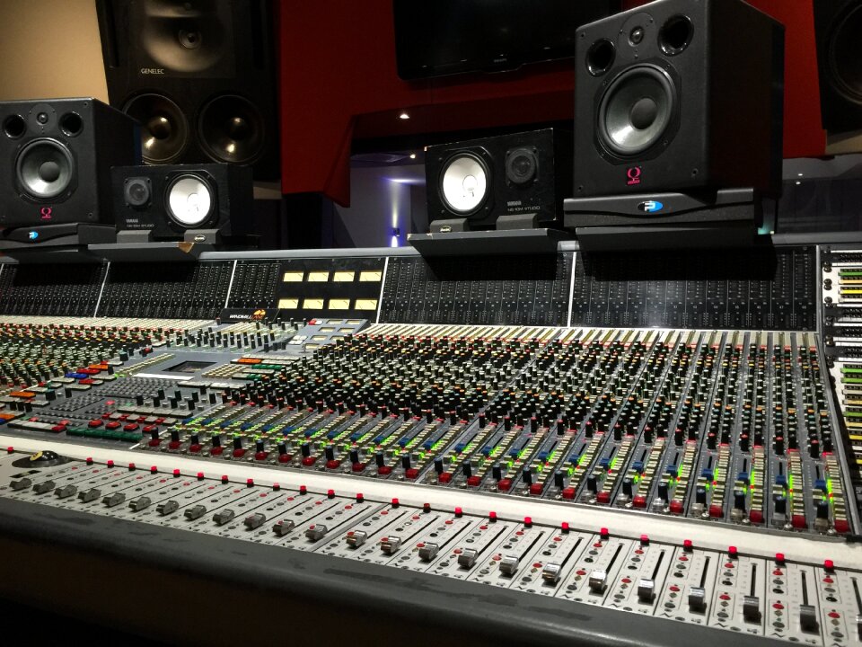 Music volume audio tracks