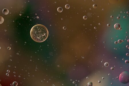 Texture macro oil