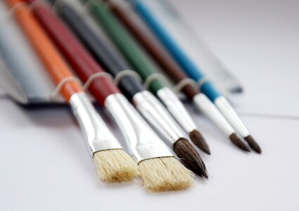 Watercolor set art