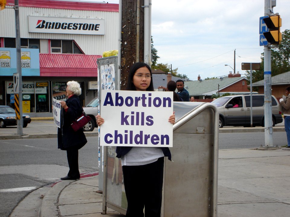 Abortion kills children, sending 'em straight to heaven. S… 