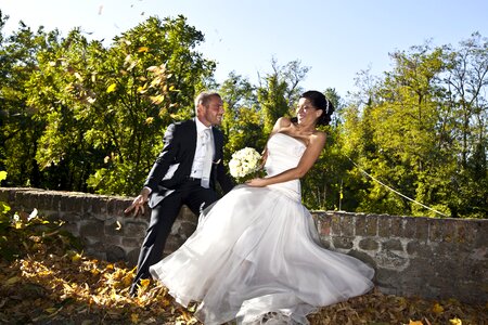 Bride groom wedding photo