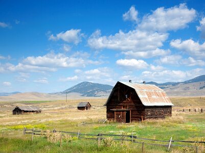 Agriculture old building photo