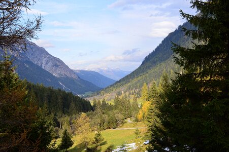 Autumn mountains tyrol photo