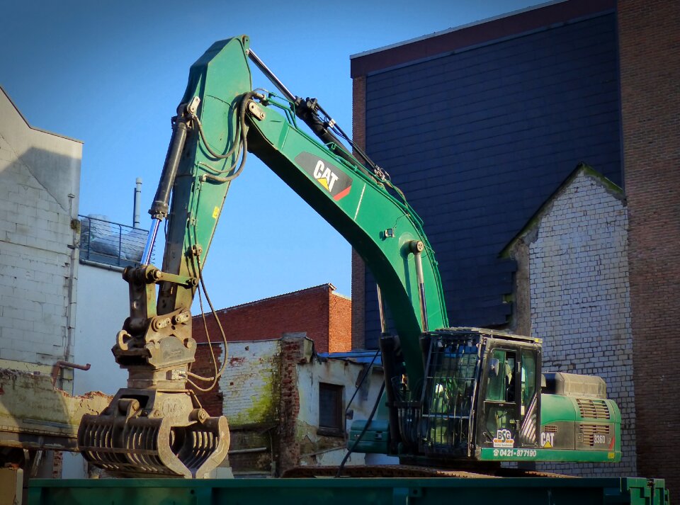 Construction work construction vehicle construction abbruchzange