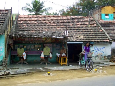 India cyclist schoolgirl
