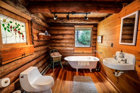 Bathroom rustic country photo