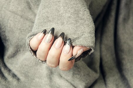 Manicure young woman