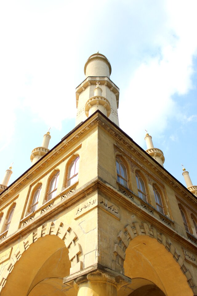 Minaret top monument