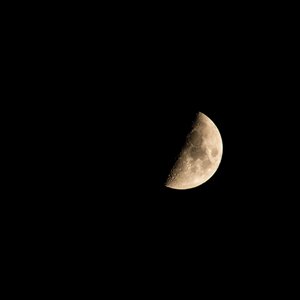 Night night sky luna