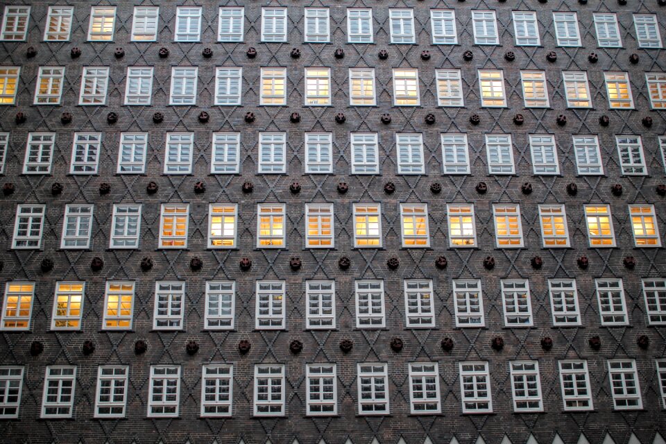 Brick chile-house office building