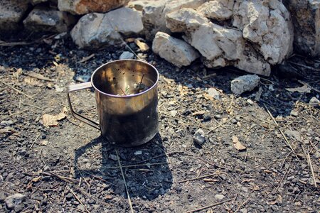 Herbal outdoors pot