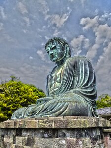 Temple sky buddha photo