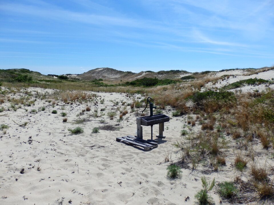 Old pumping desert