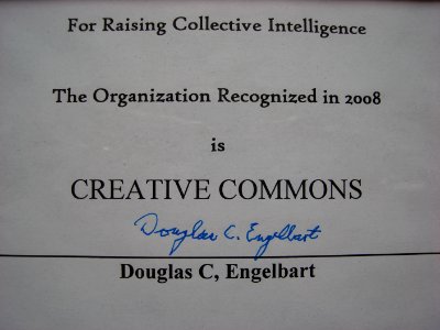 Collective Intelligence Recognition Award photo