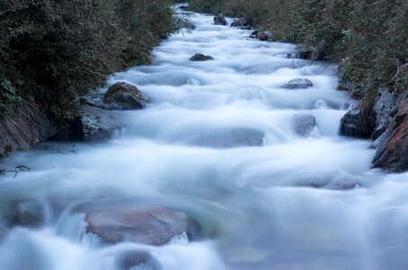 Nature foam flow photo