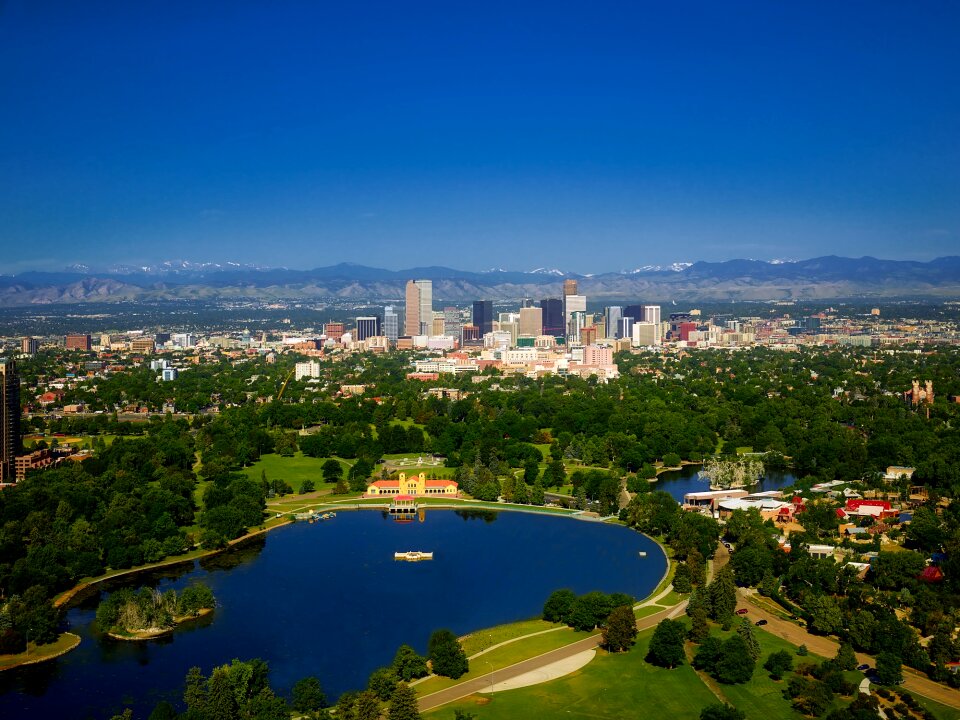 City urban skyline