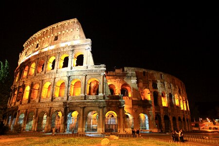 The colosseum italy roman