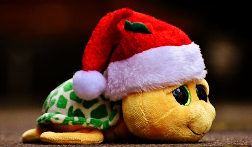 Soft toy santa hat toys photo