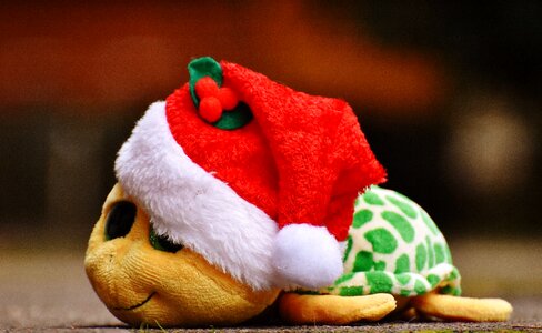 Soft toy santa hat toys photo