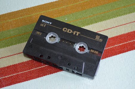 Cassette audiocassette music