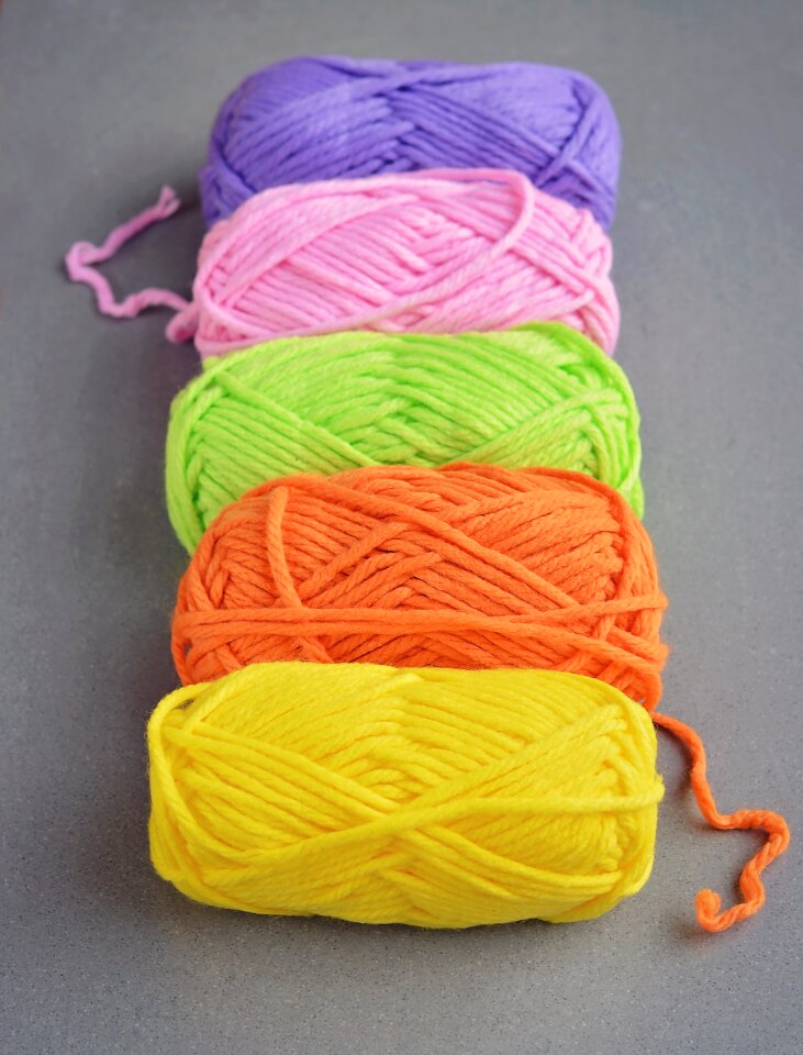 Soft cat's cradle colorful