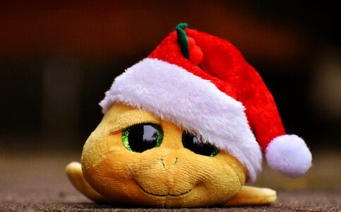 Soft toy santa hat toys photo