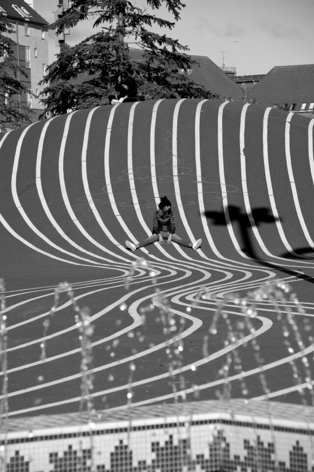 Stripes white lines
