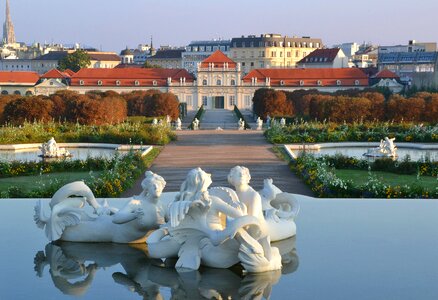Vienna lower belvedere austria