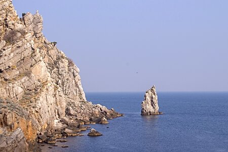 Seascape stones water
