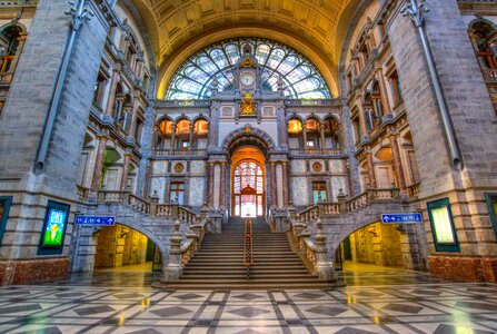 Station hall railway photo