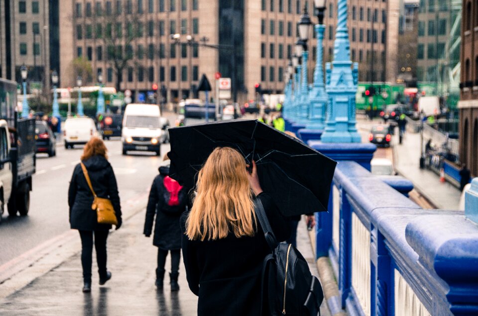 Street weather female