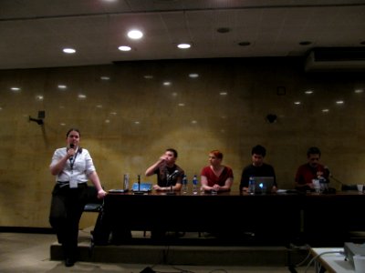 A shadowy panel 