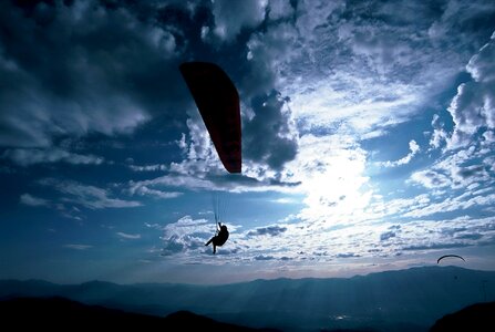 Air paraglider freedom
