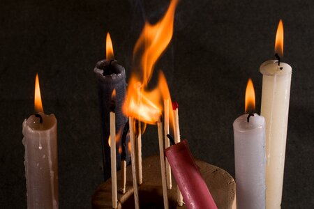 Kindle fire flame