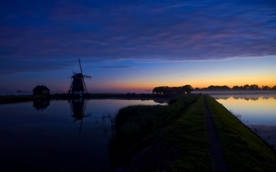 Netherlands night nature