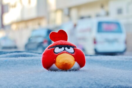 Cartoon animated chicken