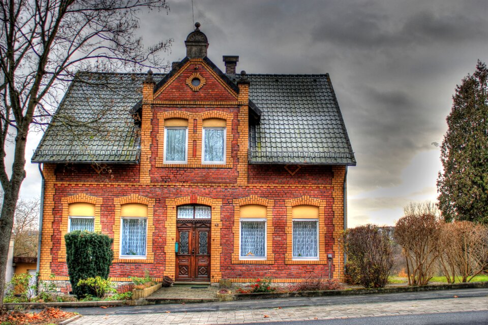 Architecture wall facade photo