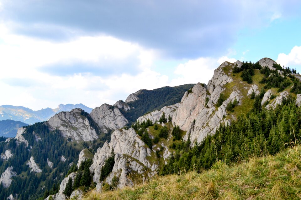 Landscape nature peak