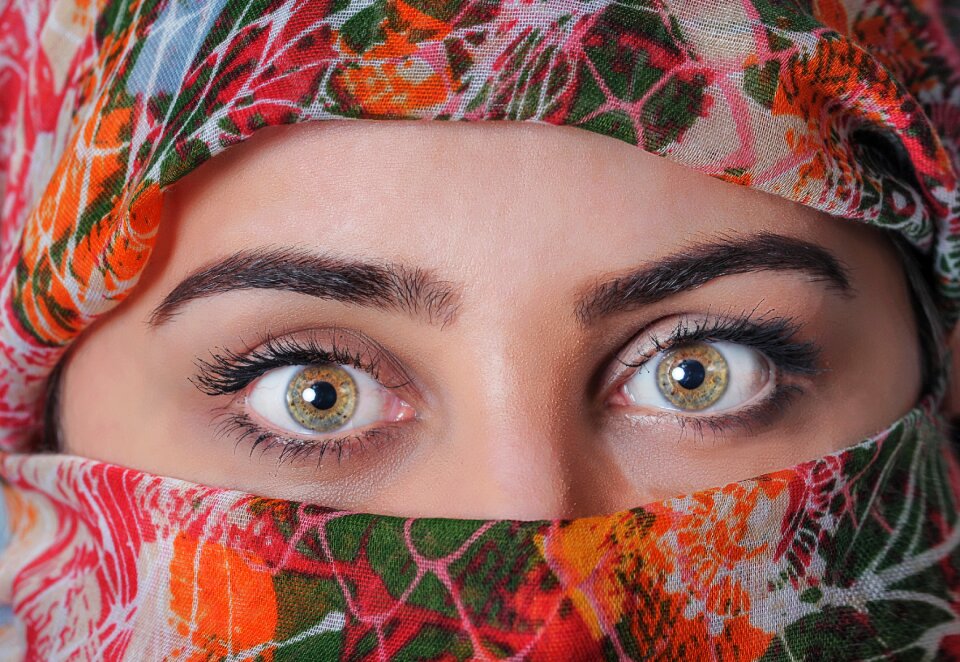 Beautiful scarf traditional