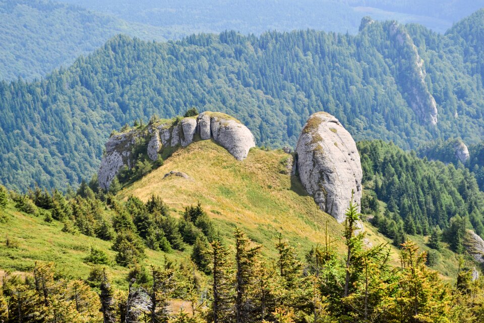 Landscape nature peak