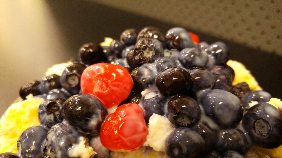 Shaved ice fruit ice cream