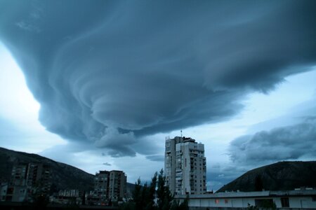 Clouds sky dangerous