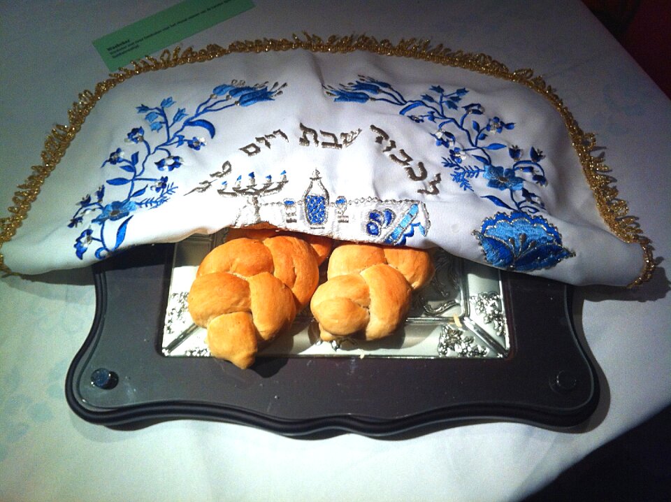 Jewish bread braid bread