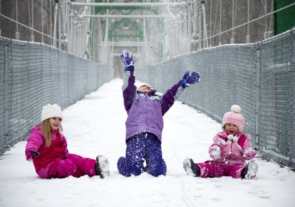 Bridge sisters child
