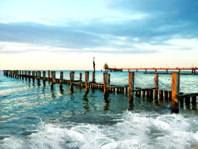 Beach sea coast photo