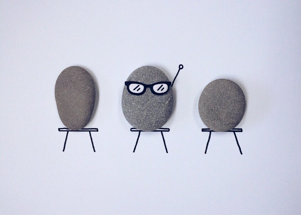 Students rock art