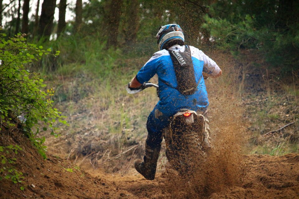 Motorcycle motorsport racing